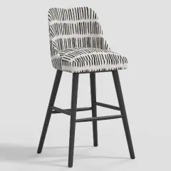 Geller Modern Counter Height Barstool in Patterns - Threshold&trade;
