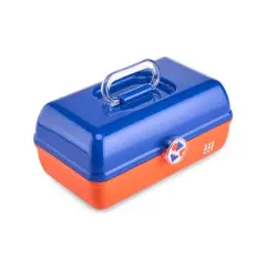 Caboodles School Spirit On-The-Go Girl Organizer - Blue Over Orange