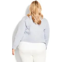 Women's Plus Size Yara Stretch Jacket - sky | AVENUE