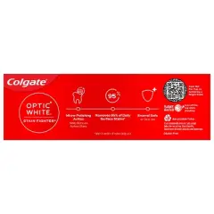 Colgate Optic White Stain Fighter Teeth Whitening Toothpaste - Clean Mint - 4.2oz