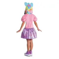 Furby&trade; Kids' Tie Dye Hooded Dress Halloween Costume - Pink - 7-8