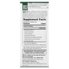 Bell Lifestyle For Women, Bladder One, 60 Veggie Capsules