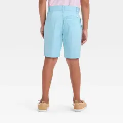 Boys' Regular Fit Flat Front 'At the Knee' Chino Shorts - Cat & Jack&trade;