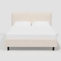 Olivia Upholstered Linen Platform Bed - Threshold&trade;