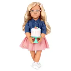 Our Generation Emily Posable 18" Party Planner Doll & Storybook