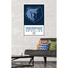 Trends International NBA Memphis Grizzlies - Logo 21 Unframed Wall Poster Prints