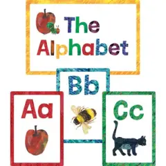 Carson Dellosa Education World of Eric Carle Alphabet Bulletin Board Set, 27 Pieces