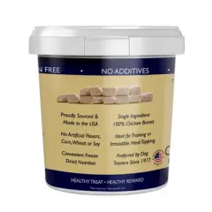 Stewart Freeze-Dried Chicken Breast Dog Treat - 11.5oz Tub