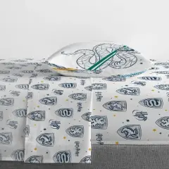 Twin Harry Potter Kids' Bed in a Bag Gray: Comforter Set with Pillowcase & Sheets, Microfiber, Teen & Kids Bedding