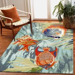 Liora Manne Ravella Coastal Indoor/Outdoor Rug