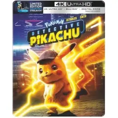 Pok&eacute;mon Detective Pikachu (Steelbook) (Steelbook) (4K/UHD)(2019)