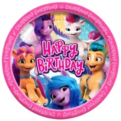 Treasures Gifted My Little Pony Plates 9in - My Little Pony Party Supplies - 16 Pack