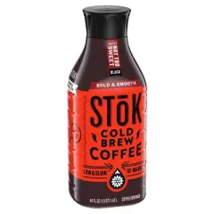 SToK Not Too Sweet Black Cold Brew Coffee - 48 fl oz