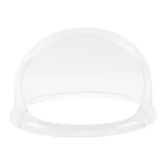 ROVSUN 21 Inch Cotton Candy Machine Cover, Acrylic Dome Bubble Shield for Commercial Candy Floss Maker Machine Clear
