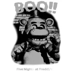 Five Nights at Freddy's Halloween Boo Boy's Black T-shirt
