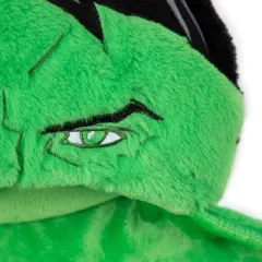 Marvel Hulk Kids' Hooded Blanket Green