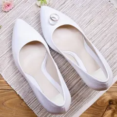 Unique Bargains Silicone Heel Support Cup Pads Orthotic Insole Plantar Care Heel Pads 8Pcs Clear