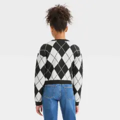 Girls' Cropped Cardigan Sweater - art class&trade;