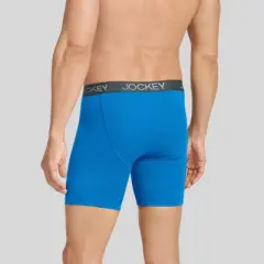 Jockey Generation&trade; Men's Stay New Magnolia Leaves Boxer Briefs 3pk - Blue