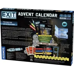 Thames and Kosmos EXIT: The Game - Advent Calendar - The Missing Hollywood Star Boardgame, 1 or More Players