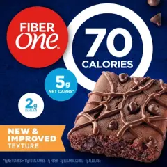 Fiber One Chocolate Fudge Brownies - 10.6oz - 12ct