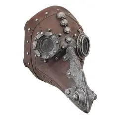 Design Toscano Doctor of Death Steampunk Plague Sculptural Mask: Set of Two