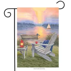 Briarwood Lane Garden Flag 12x18 For Outdoor Waterfront Retreat Summer For Summer Garden Flag Flags For Outside