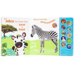 Baby Einstein Amazing Animals 10 Button Sound Book (Board Book)