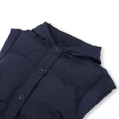 Hope & Henry Girls' Hooded Puffer Vest, Kids