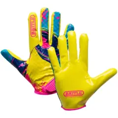 Battle Sports Adult "Alien" Chameleon Receiver Football Glove - Medium