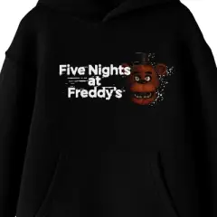 Five Nights At Freddy's Youth Black Graphic Hoodie