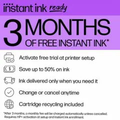 HP OfficeJet Pro 9135e Wireless All-in-One Printer with 3 Months of Instant Ink for free with HP+