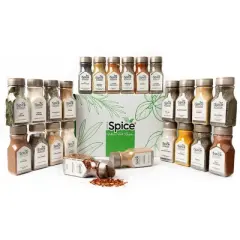 iSpice | 24 Pack of Spice and Herbs | Kitchen Fusion | Mixed Spices & Seasonings Gift Set | Kosher