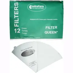 EnviroCare Replacement Vacuum Filter Cones made to fit Filter Queen Vacuums 48 Cones