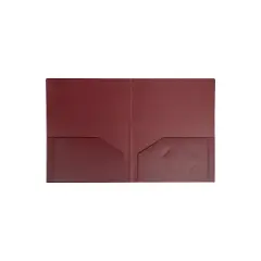 JAM Paper 2-Pocket Heavy Duty Folders Burgundy 108/Pack (383Hbgb) 383HBGB