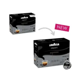 Lavazza Expert Espresso Ristretto Capsules, Extra Dark Roast, Arabica and Robusta Blend, Compatible with Lavazza Classy Machines (36 Capsules)