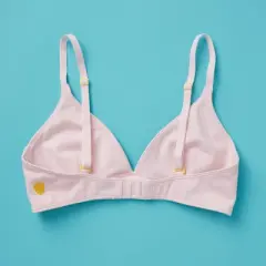 Yellowberry Girls' Triangle Full-Coverage Bra with Convertible Straps
