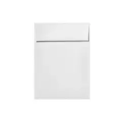 LUX 7 1/4"x5 1/4" 70lbs Square Flap Vertical Env W/Peel & Press Bright WE 4880V-W-50