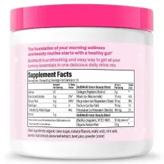BelliWelli Daily Fiber Supplement + Probiotics, Electrolytes, Collagen, Powder - Strawberry Lemonade - 16 servings
