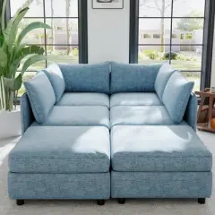 Gulches Modular Sectional Sofa Convertible Sofa Seat With Storage