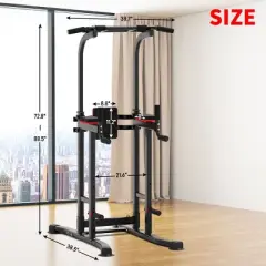 Ainfox Multifunctional Pull-Up & Dip Bar for Heavy-Duty Home Gym