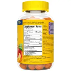 Nature Made Skin Hydration Ceramides Dietary Supplement Gummies - Peach - 50ct