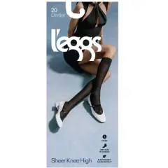 L'eggs Women's 360 Contour 2pk Knee High Tights - One Size Fits Most