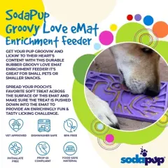 Groovy Love Design eMat Enrichment Lick Mat - small