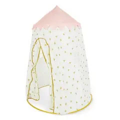 Wonder&Wise 1011205615 Indoor Childrens Kids Toddler Foldable Canvas Pop Up Play Tent House Toy for Ages 3 and Up, Starburst