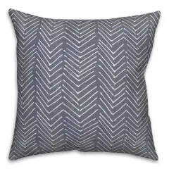 Creative Products Scribble Chevron 1 16 x 16 Indoor / Outdoor Pillow