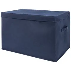 Sammy & Lou Printed Felt Toy Chest - Navy