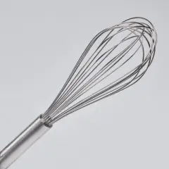 Tovolo 11" Stainless Steel Whip Whisk: Dishwasher-Safe Ball Whisk, Silver, 12.5" Length, 3" Width, 0.25 lbs