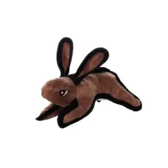 Tuffy Jr. Barnyard Rabbit Dog Toy - Brown