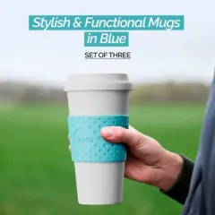 Copco Acadia Travel Mug, Azure Blue - 3-Pack